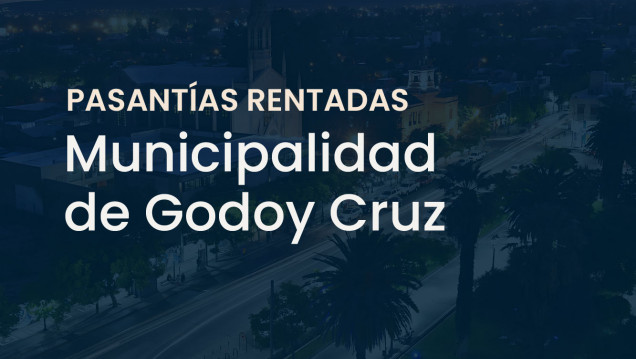 imagen Pasantías rentadas | Municipalidad de Godoy Cruz
