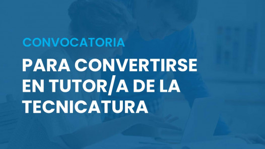 imagen Convocatoria de Tutores/as de la Tecnicatura 2026 | Segundo cuatrimestre 