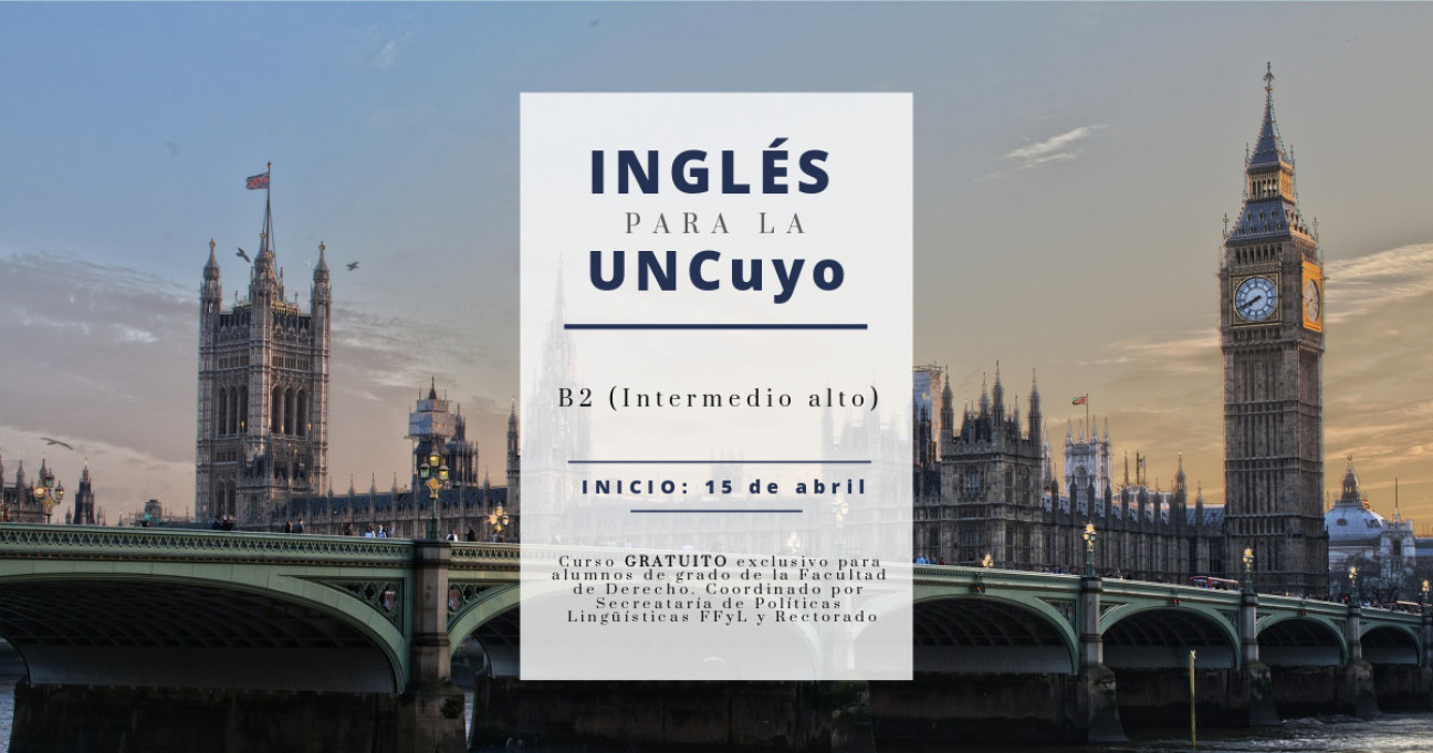 imagen Inglés para la UNCUYO