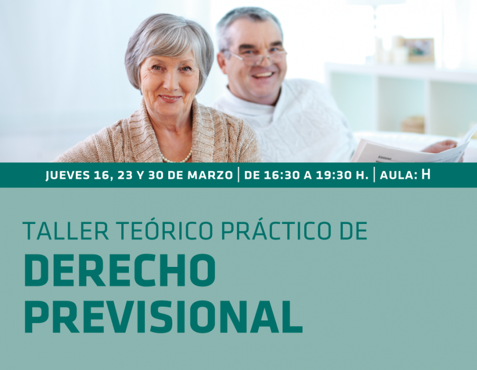 imagen Taller sobre Derecho Previsional