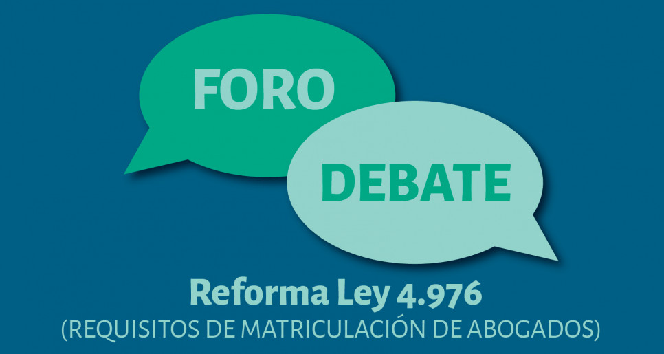imagen La Facultad de Derecho debatirá el proyecto de reforma a la Ley 4.976