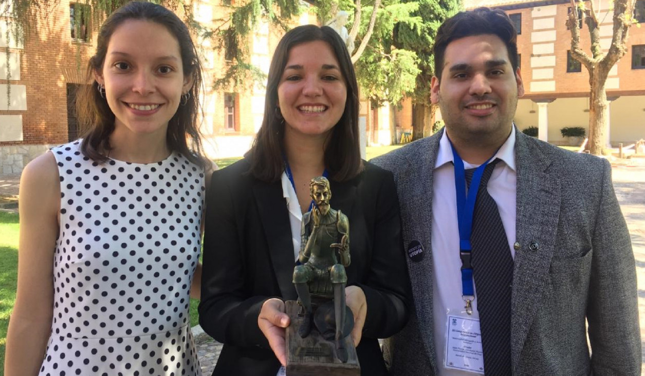 imagen La Facultad de Derecho se adjudicó la Competencia Internacional de Derechos Humanos de Alcalá