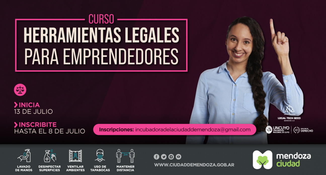 imagen Curso sobre herramientas legales para emprendedores