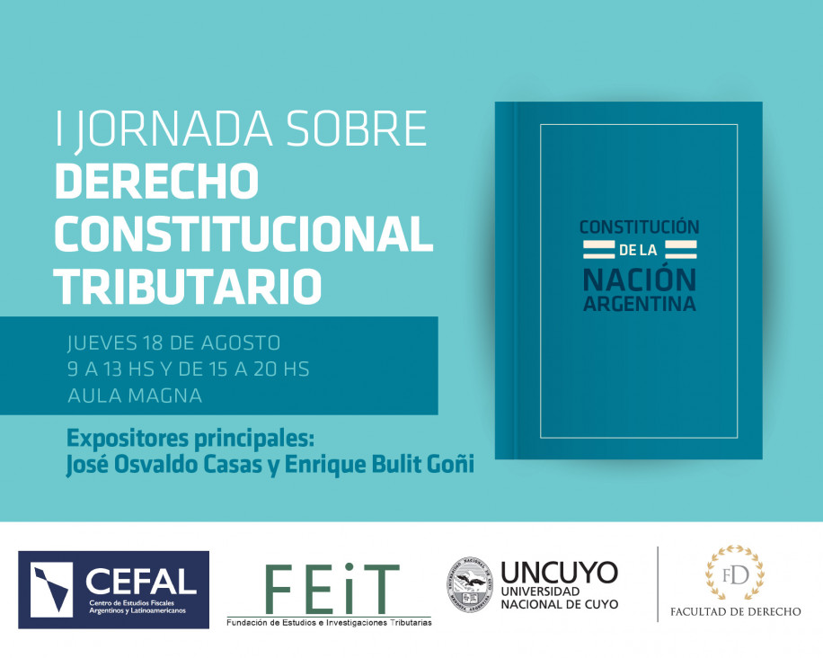 imagen I Jornada sobre Derecho Constitucional Tributario