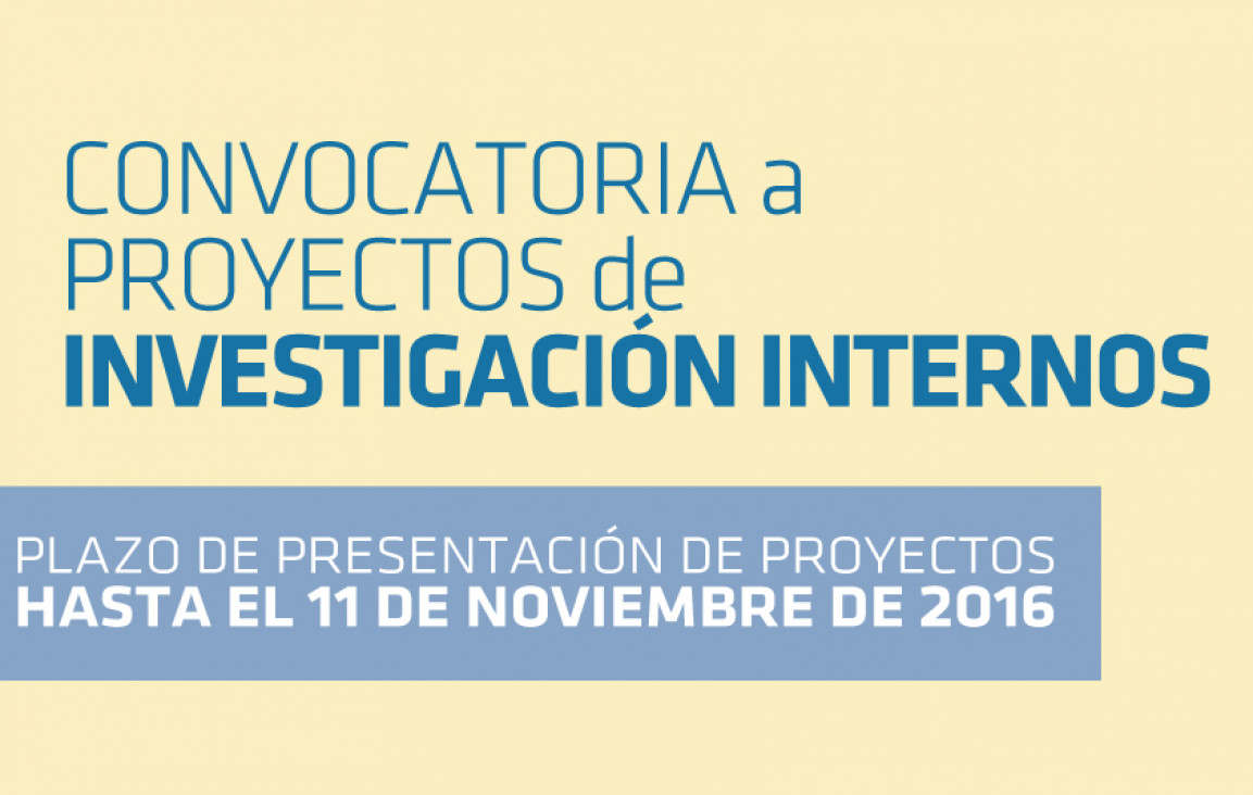 imagen Convocatoria a recibir incentivos internos para Proyectos de Investigación