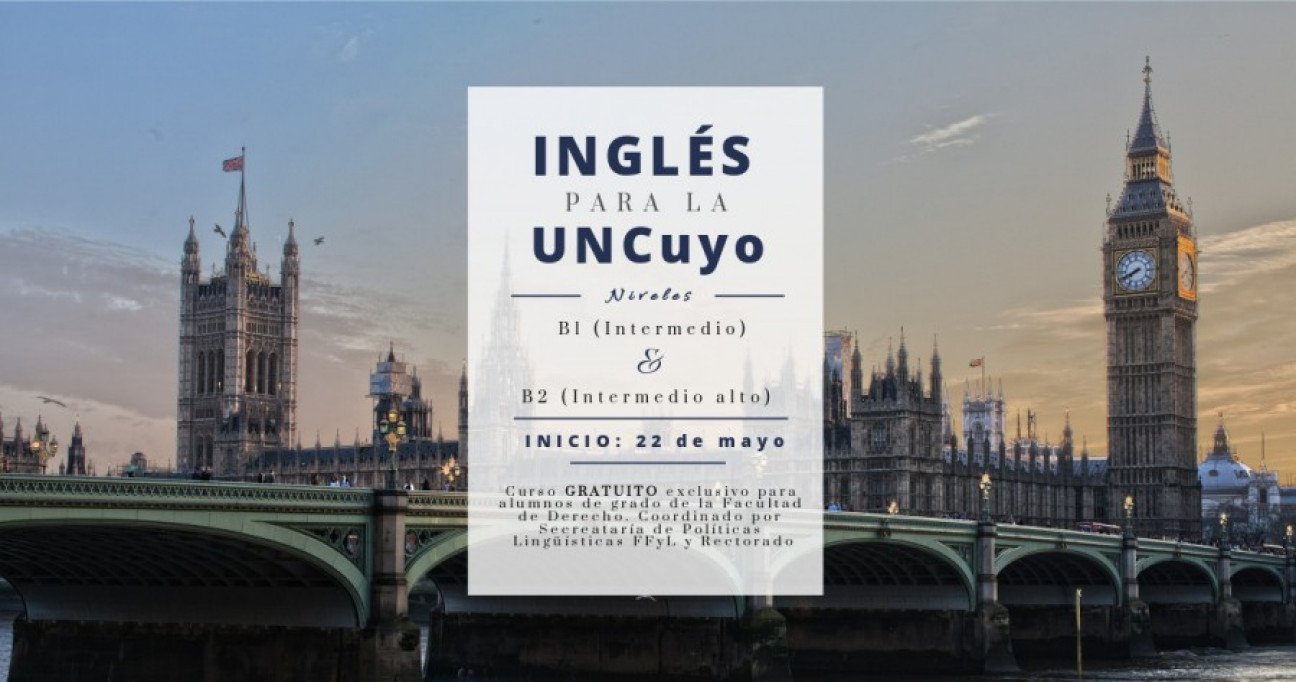 imagen Nueva fecha de examen nivelatorio para los Cursos de Inglés orientados a estudiantes de Derecho 