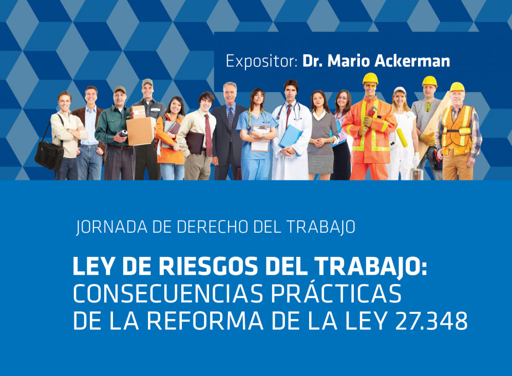 imagen El especialista en Derecho Laboral, Dr. Mario Ackerman, visitará la FD