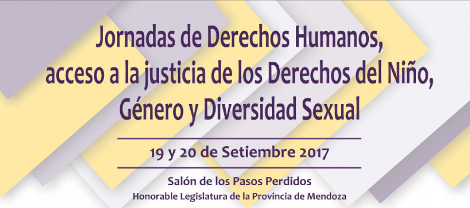 imagen Jornadas "Derecho Humanos; acceso a justicia de los derechos del niño, género y diversidad sexual"