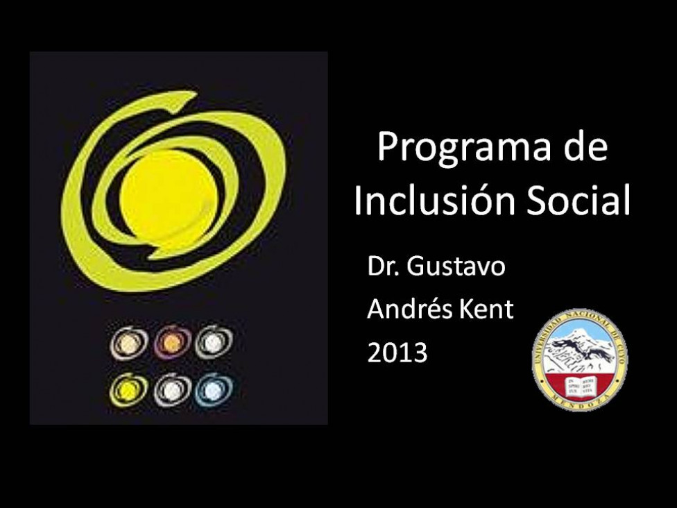 imagen Programa de Inclusión Social "Dr. Gustavo Andrés Kent"