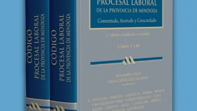 imagen Presentación del libro: Código Procesal Laboral de la Provincia de Mendoza