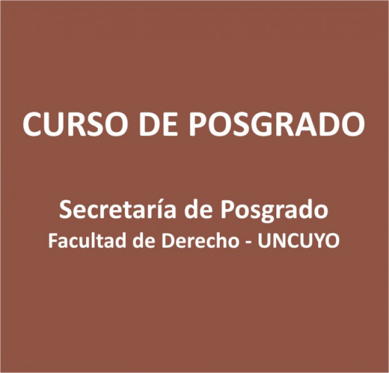 imagen Seminario de Posgrado: "Problemas actuales del Derecho Penal Económico"