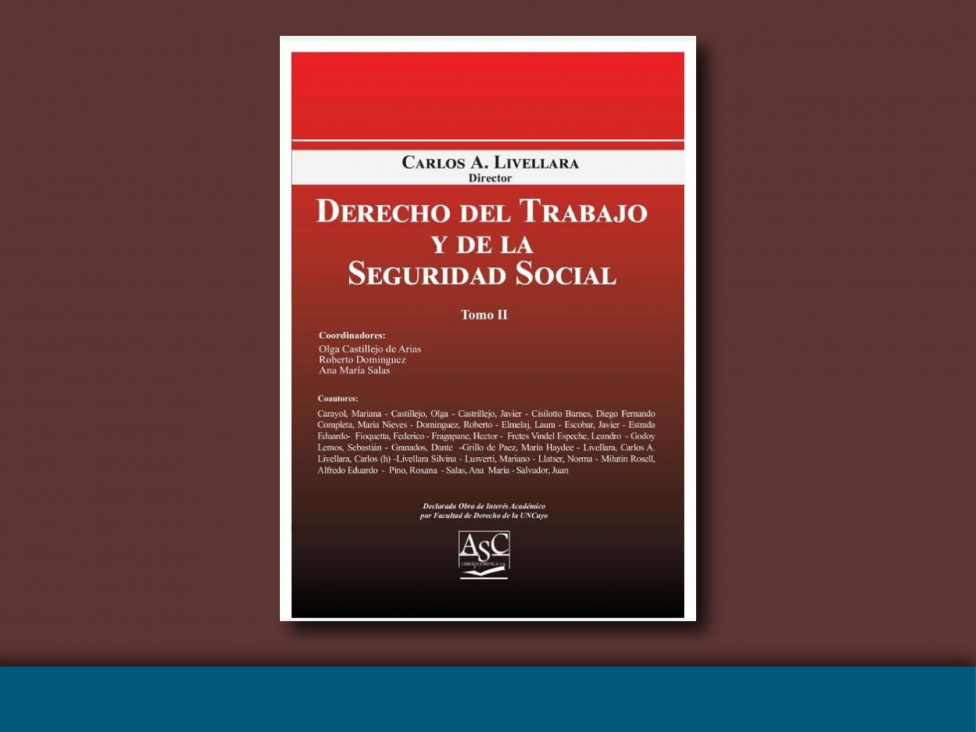 imagen Presentación de la obra "Derecho del Trabajo y de la Seguridad Social"