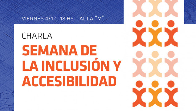 imagen Charla: Semana de la inclusión y accesibilidad