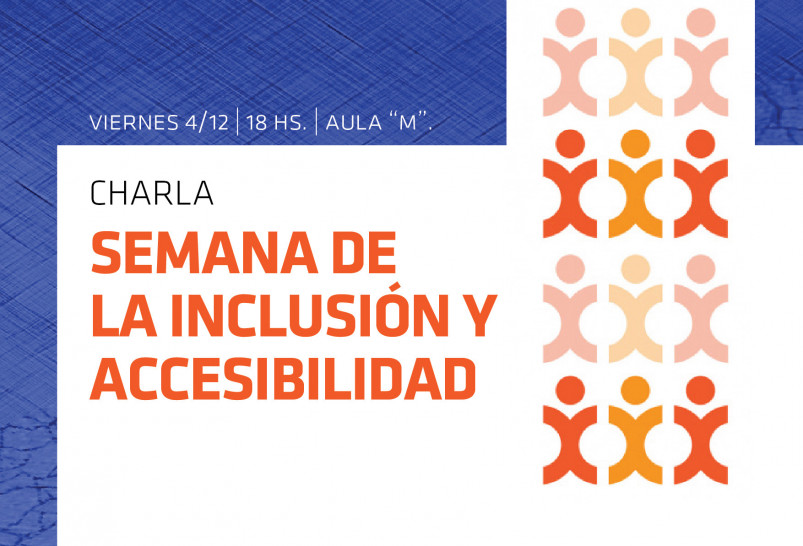 imagen Charla: Semana de la inclusión y accesibilidad