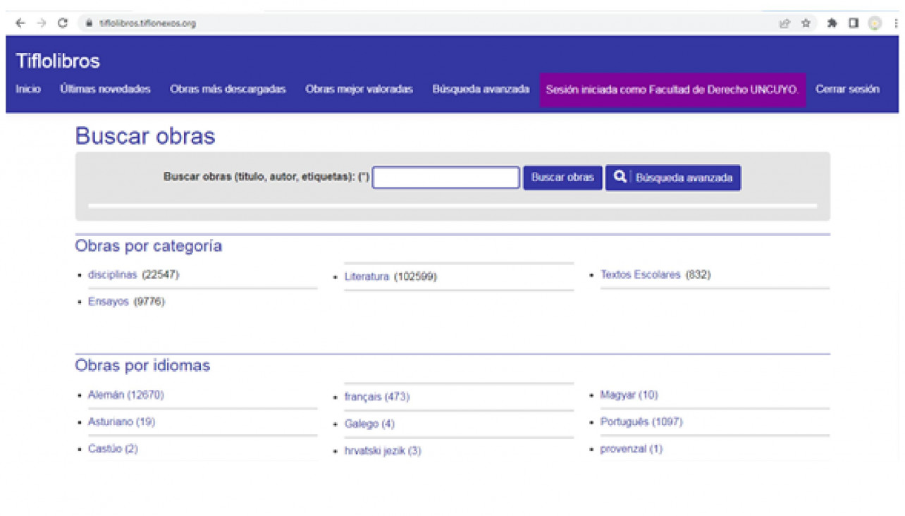 imagen Estudiantes con discapacidad visual podrán acceder a la Biblioteca Tiflolibros