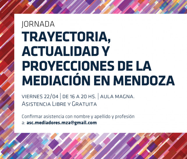 imagen Trayectoria, Actualidad y Proyecciones de la Mediación en Mendoza